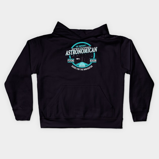 Astronomican Kids Hoodie by Exterminatus